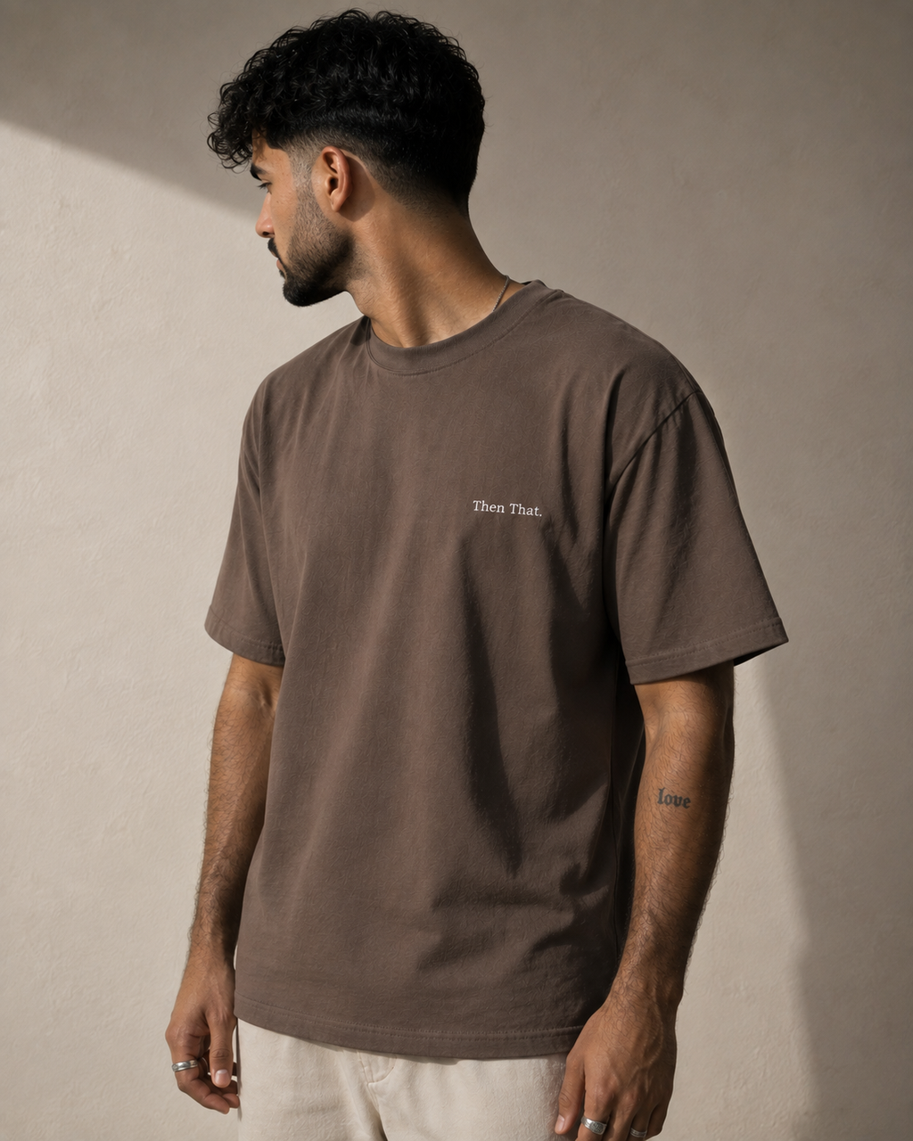 Then That. Embroidery tee