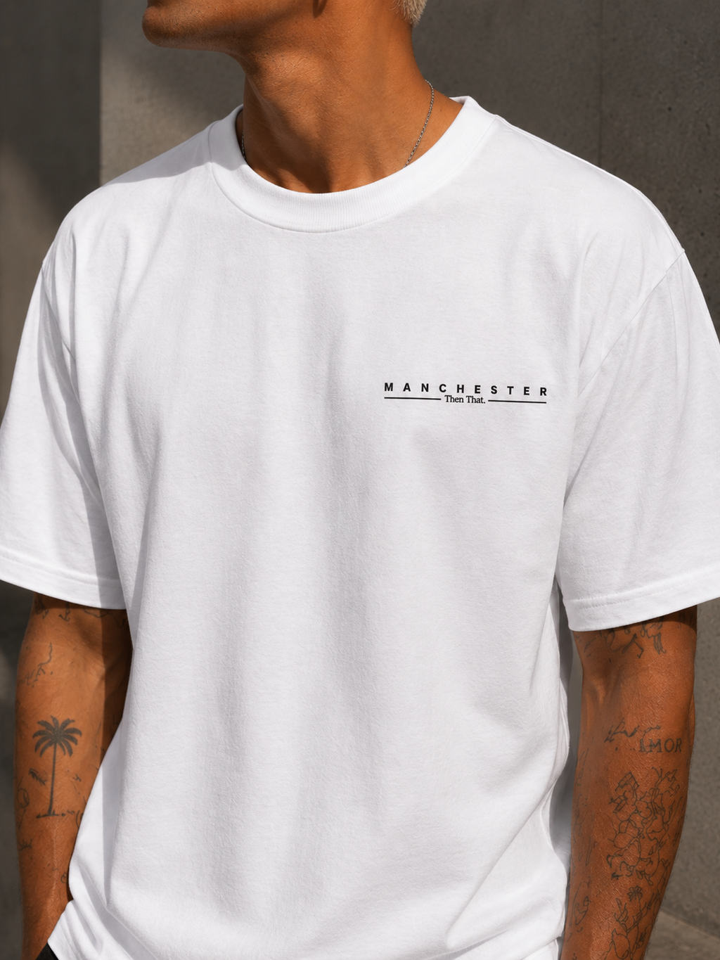 Manchester Vintage city -  Unisex Heavyweight T-Shirt