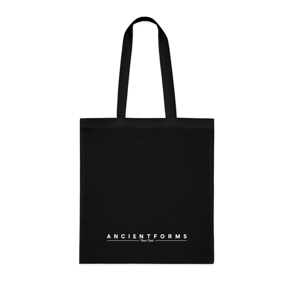 AncientForms Black Tote Bag — Then That